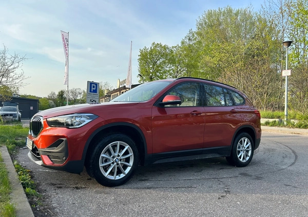 BMW X1 cena 126000 przebieg: 7400, rok produkcji 2021 z Gdynia małe 46